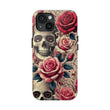 Skull and Roses Tough Phone Cases